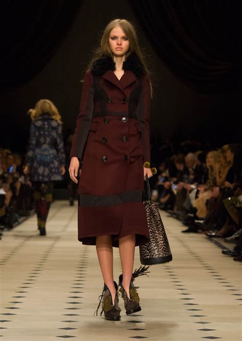 burberry prorsum fall 2015 style.com|burberry patchwork patterns.